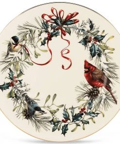 Lenox Dinnerware Winter Greetings Dinner Plate