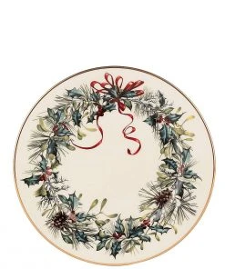 Lenox Dinnerware Winter Greetings Bread Plate