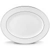 Lenox Hannah Platinum® 16" Oval Serving Platter