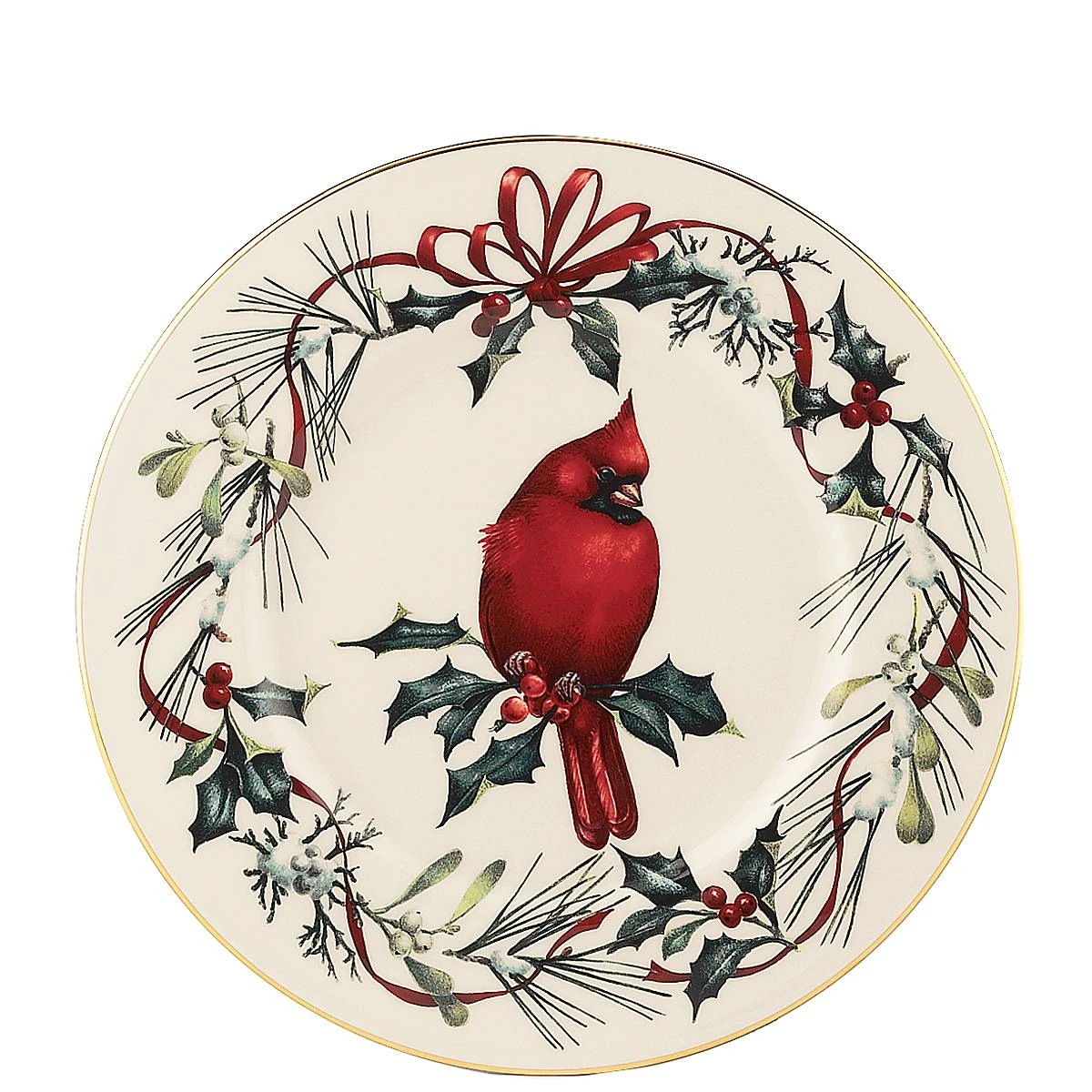 Lenox Dinnerware Winter Greetings Accent Plate 4 Lenox Dinnerware Winter Greetings Accent Plate