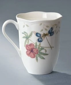 Lenox Dinnerware Butterfly Meadow Dragonfly Mug 9 Lenox Dinnerware Butterfly Meadow Dragonfly Mug