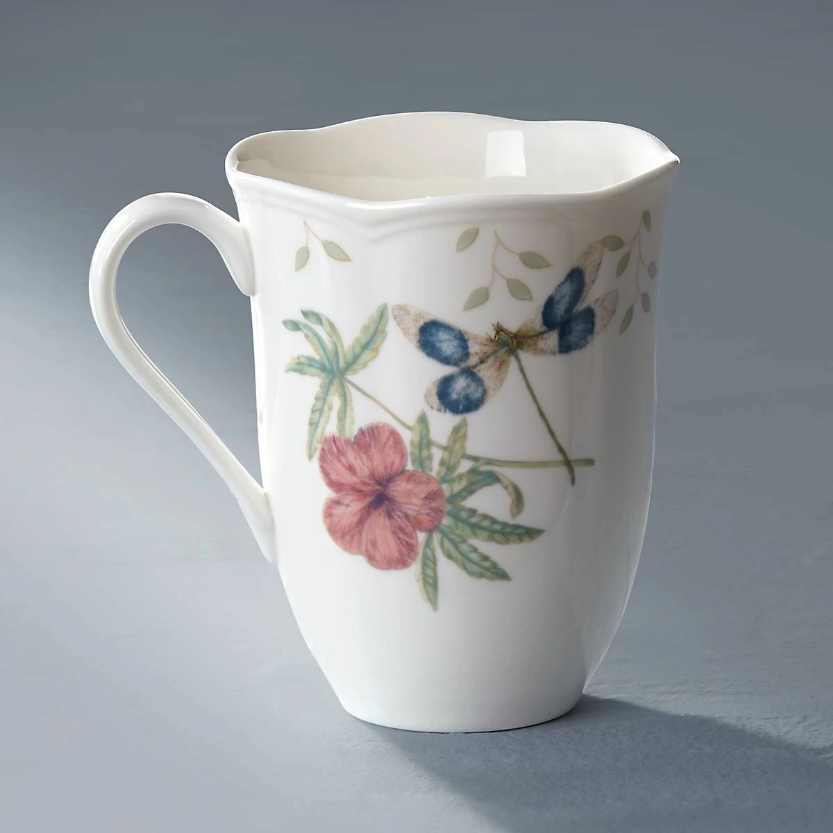 Lenox Dinnerware Butterfly Meadow Dragonfly Mug 6 Lenox Dinnerware Butterfly Meadow Dragonfly Mug