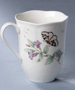 Lenox Butterfly Meadow® Blue Butterfly Mug