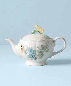 Lenox Dinnerware Butterfly Meadow Teapot