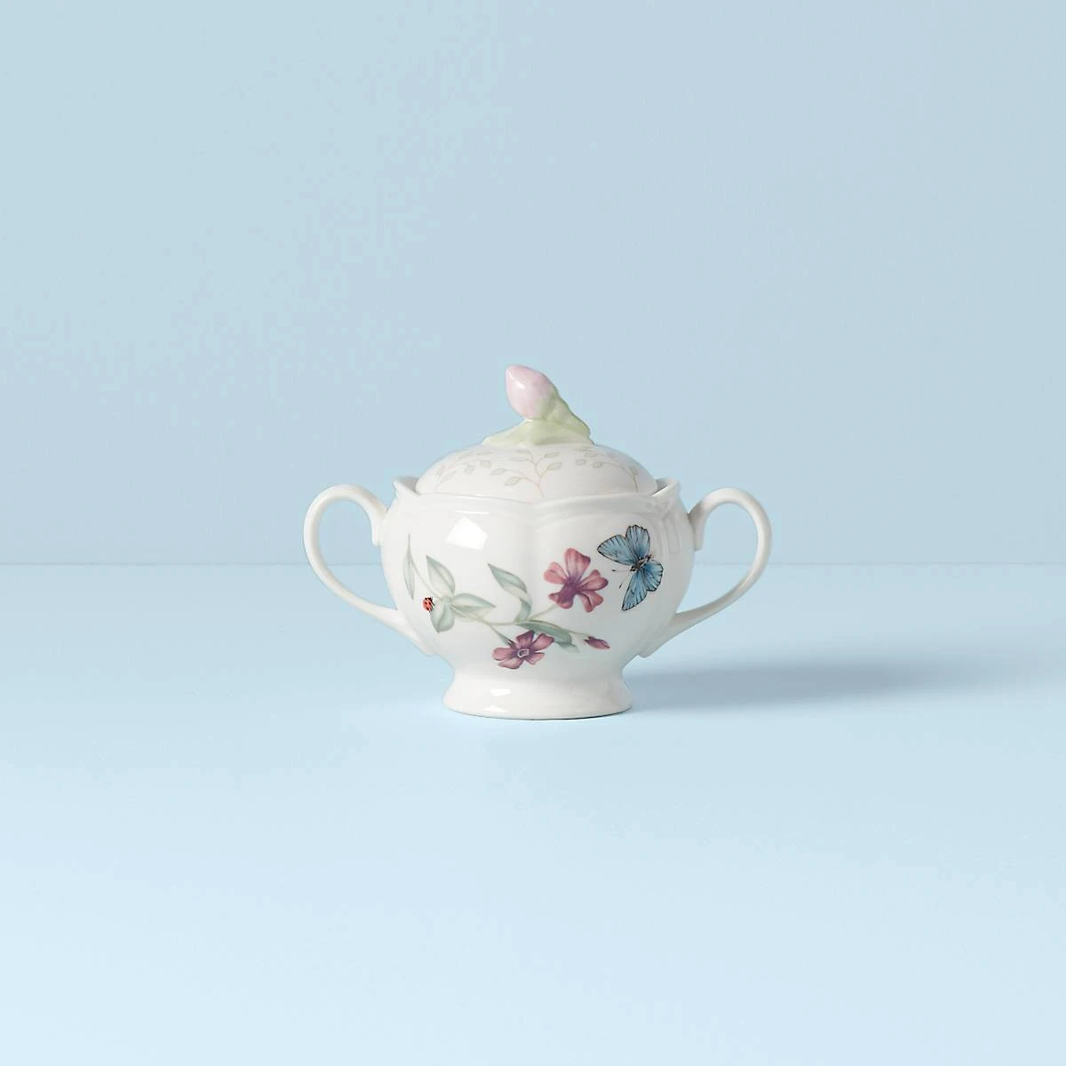 Lenox Butterfly Meadow® Sugar Bowl Dinnerware 3 Lenox Butterfly Meadow® Sugar Bowl Dinnerware