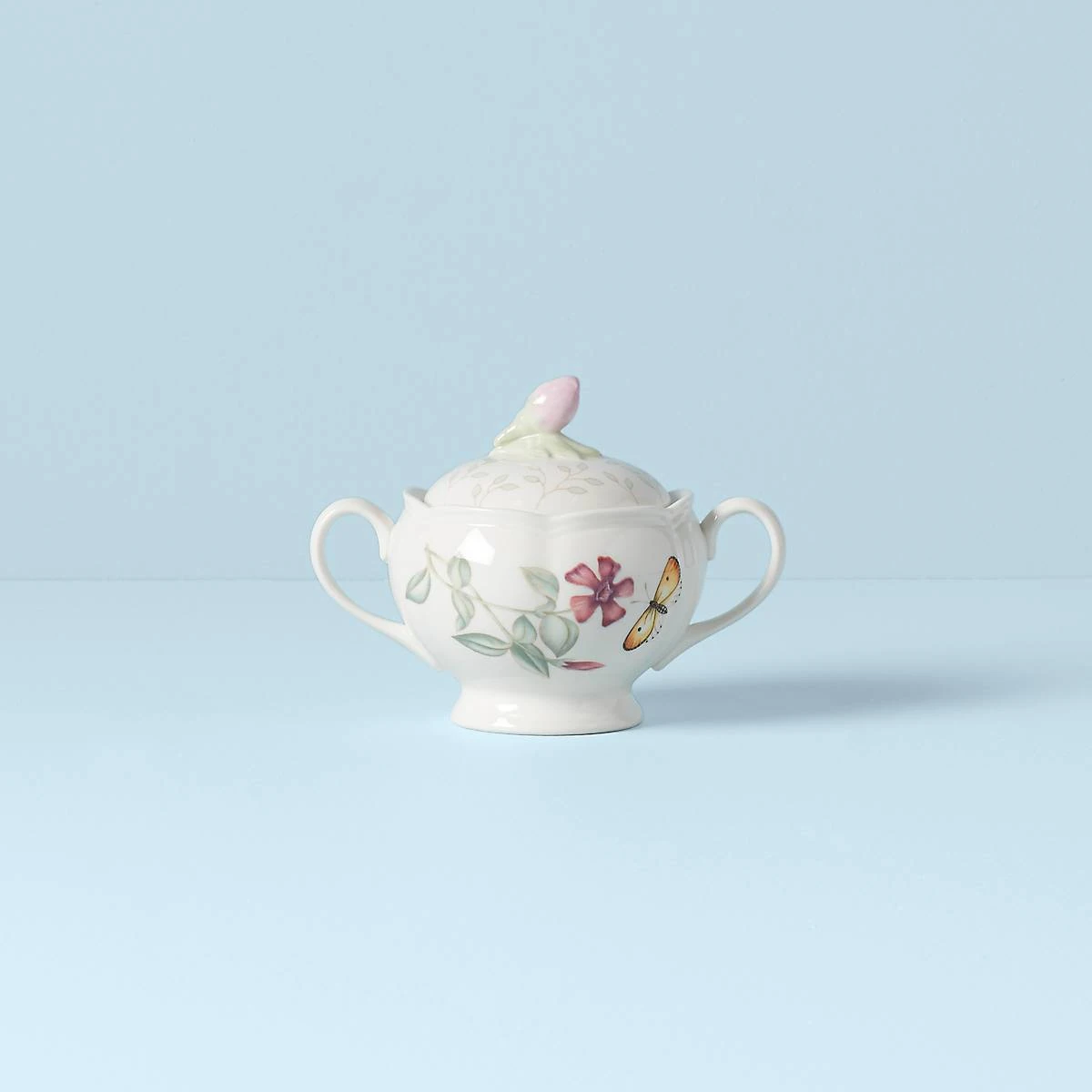 Lenox Butterfly Meadow® Sugar Bowl Dinnerware 4 Lenox Butterfly Meadow® Sugar Bowl Dinnerware