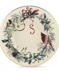 Lenox Winter Greetings Rimmed Bowl 7 Lenox Winter Greetings Rimmed Bowl