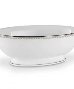 Lenox Pearl Platinum™ Open Vegetable Bowl Dinnerware