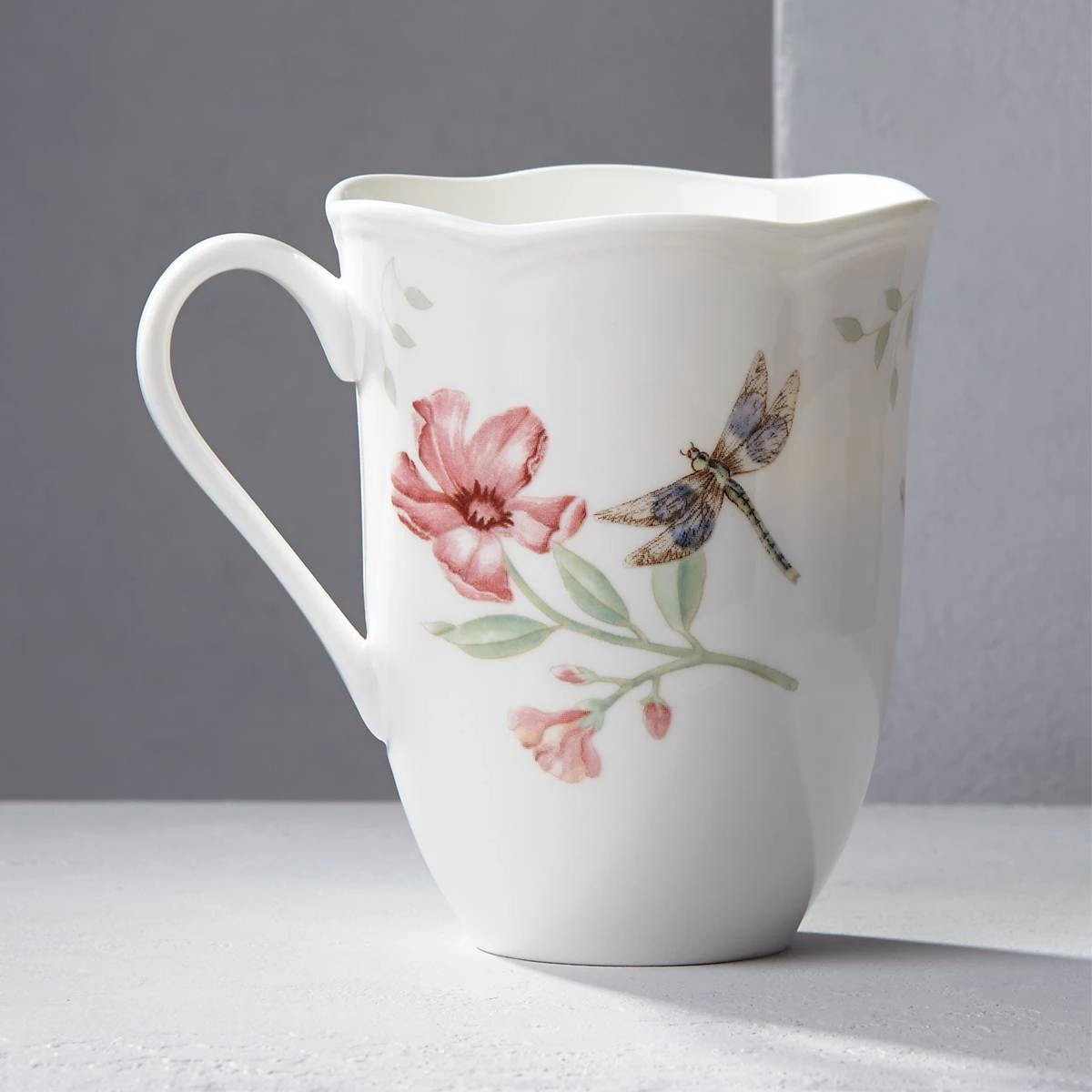 Lenox Dinnerware Butterfly Meadow Orange Sulphur Mug 6 Lenox Dinnerware Butterfly Meadow Orange Sulphur Mug