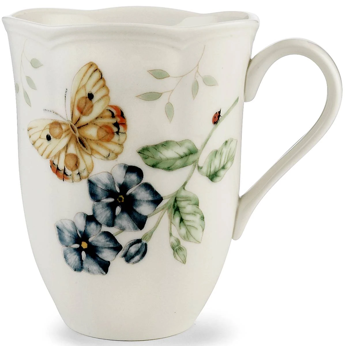 Lenox Dinnerware Butterfly Meadow Orange Sulphur Mug 5 Lenox Dinnerware Butterfly Meadow Orange Sulphur Mug