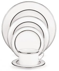 Kate Spade Library Lane 5-piece Place Setting 11 Kate Spade Library Lane 5-piece Place Setting