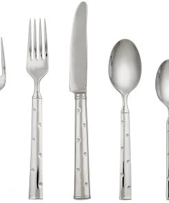 Kate Spade Larabee Dot 5-Piece Flatware Set