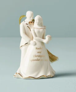 Lenox Bride & Groom Ornament Personalized Ornaments