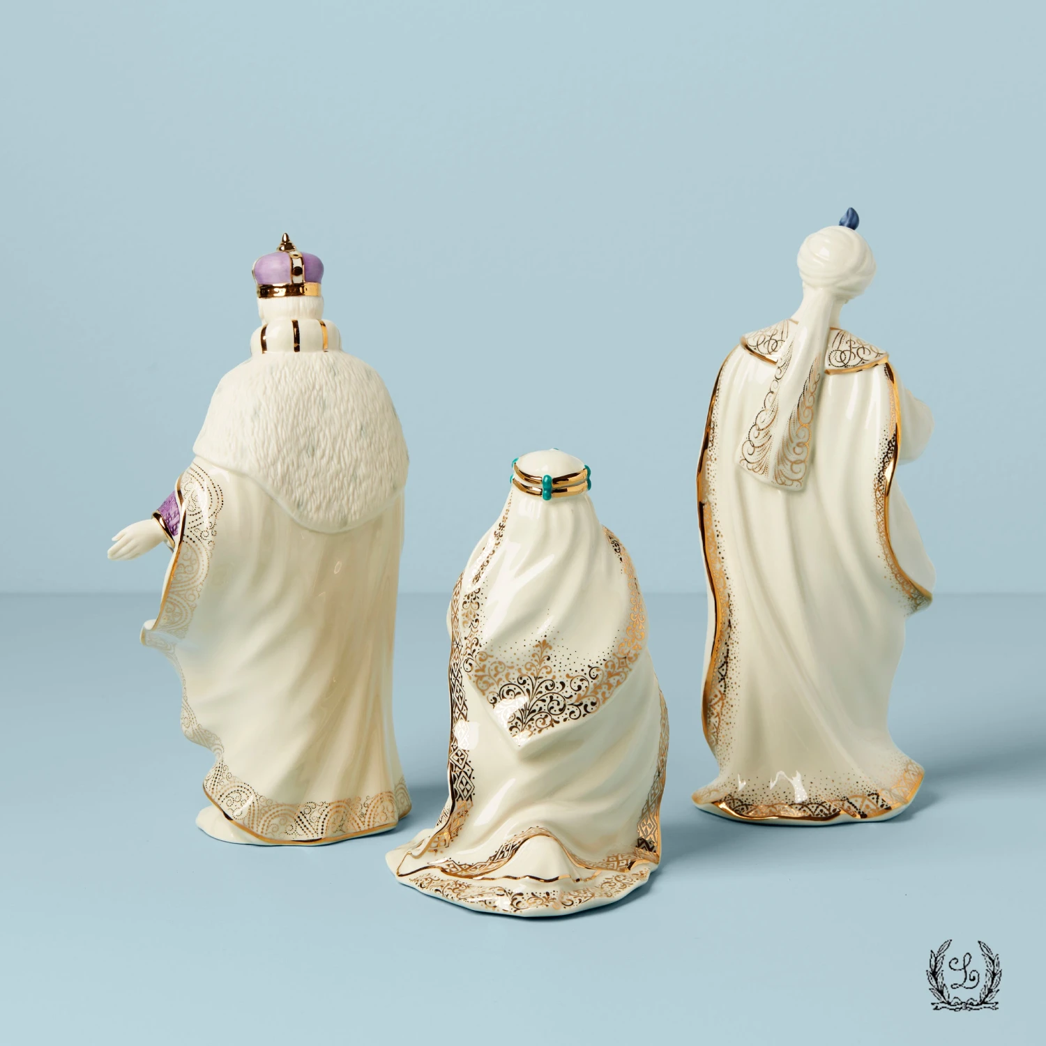Lenox First Blessing Nativity™ Three Kings Set 4 Lenox First Blessing Nativity™ Three Kings Set