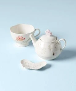 Lenox Dinnerware Butterfly Meadow 3-Piece Tea Set