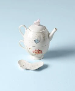 Lenox Dinnerware Butterfly Meadow 3-Piece Tea Set