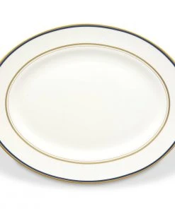 Kate Spade Dinnerware Library Lane 13" Oval Serving Platter