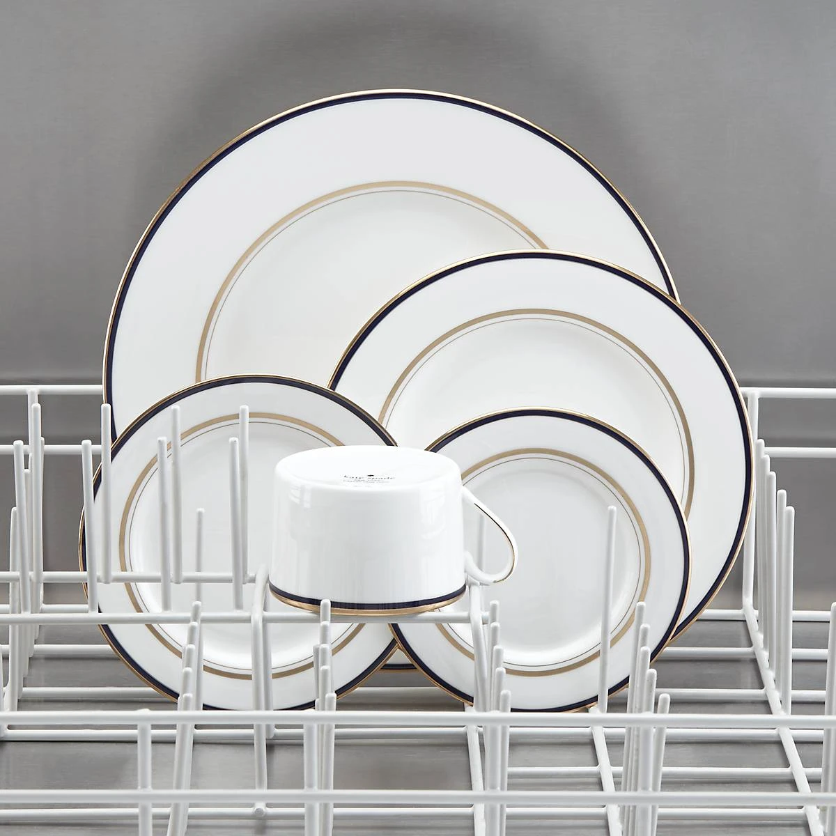 Kate Spade Library Lane 5-piece Place Setting 9 Kate Spade Library Lane 5-piece Place Setting