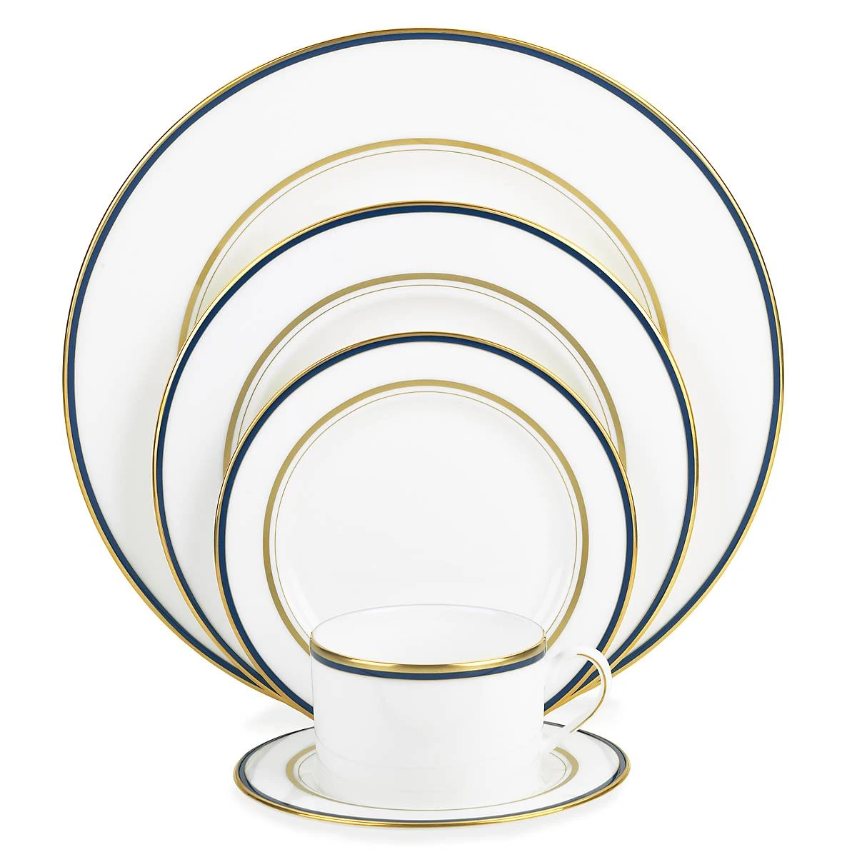 Kate Spade Library Lane 5-piece Place Setting 8 Kate Spade Library Lane 5-piece Place Setting