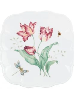 Lenox Butterfly Meadow® Square Accent Plate Dinnerware