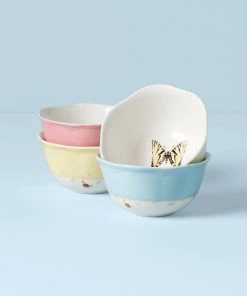 Lenox Dinnerware Butterfly Meadow ® 4-piece Dessert Bowl Set