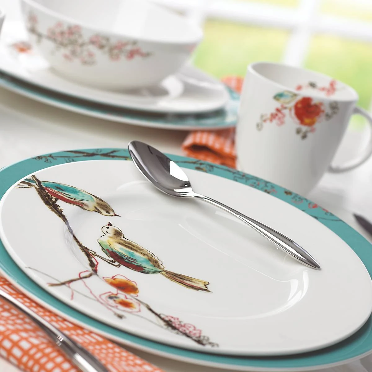 Lenox Dinnerware Chirp™ 10.75" Dinner Plate 4 Lenox Dinnerware Chirp™ 10.75" Dinner Plate