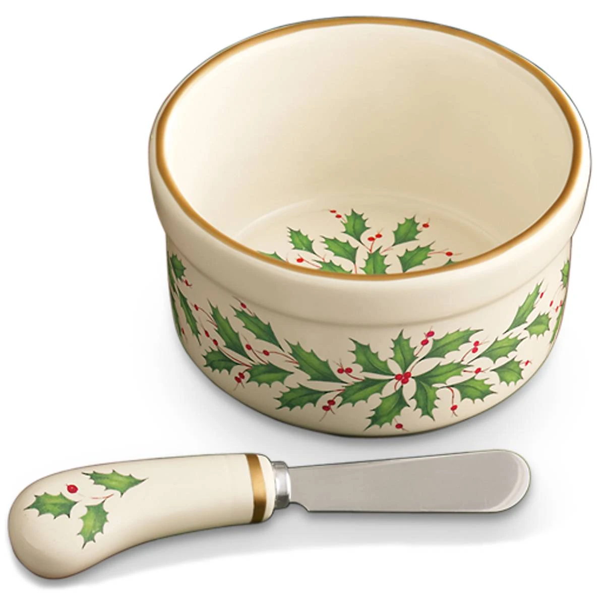 Lenox Hosting The Holidays Dip Bowl & Spreader Dinnerware 5 Lenox Hosting The Holidays Dip Bowl & Spreader Dinnerware