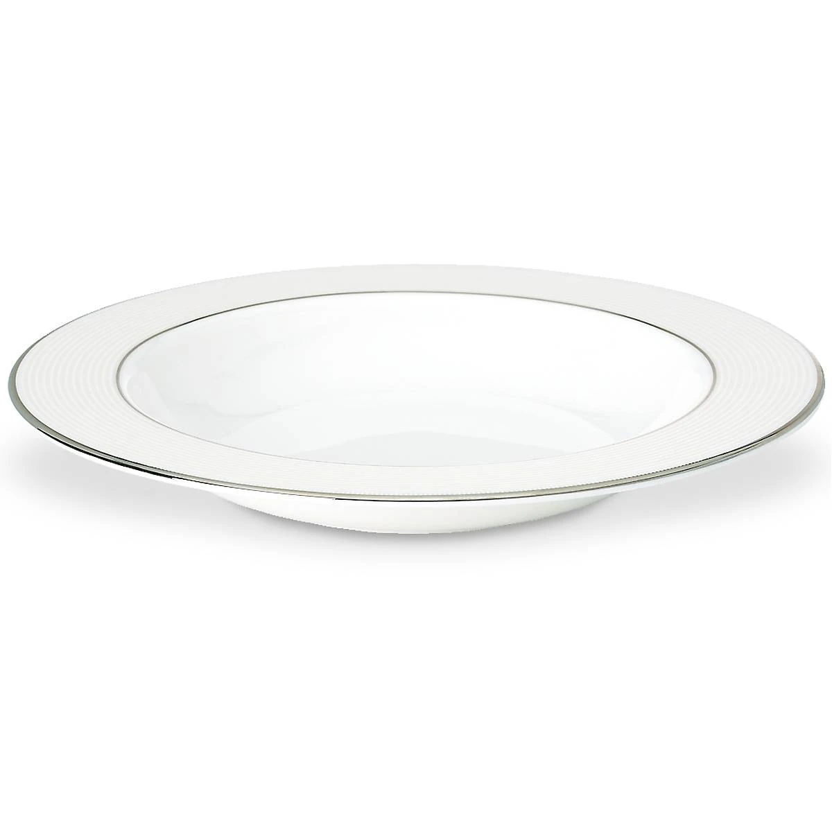 806497_wHR.jpg Lenox Opal Innocence Stripe™ Rimmed Bowl Dinnerware