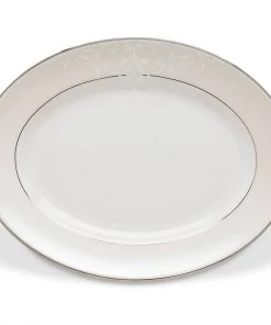 Lenox Dinnerware Opal Innocence Scroll™ 13" Oval Platter