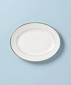 Lenox Opal Innocence Stripe™ 13" Oval Platter