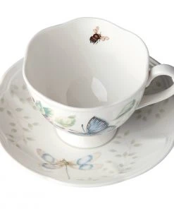 Lenox Butterfly Meadow Blue Cup And Saucer