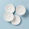 Lenox Opal Innocence Carved 4-pc 7" Dessert Plate Set