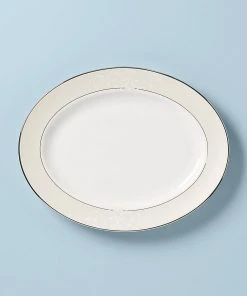 Lenox Opal Innocence Scroll™ 16" Oval Platter