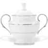 Lenox Dinnerware Opal Innocence Stripe™ Sugar Bowl 2 Lenox Dinnerware Opal Innocence Stripe™ Sugar Bowl
