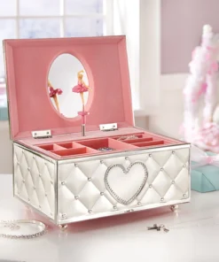 Lenox Childhood Memories Musical Ballerina Jewelry Box Home Décor