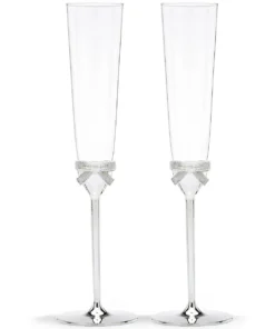 Kate Spade Grace Avenue 2-Piece Champagne Flute Set Drinkware