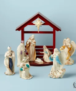Lenox First Blessing Nativity 10-Piece Set