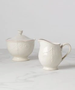 Lenox Dinnerware French Perle â„¢ Sugar And Creamer