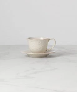 Lenox Dinnerware French Perle ™ Cup And Saucer 5 Lenox Dinnerware French Perle ™ Cup And Saucer