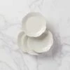 Lenox French Perle White™ 4pc Dessert Plate Set 2 Lenox French Perle White™ 4pc Dessert Plate Set