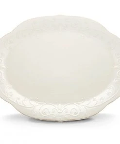 Lenox Dinnerware French Perle ™ 16" Oval Serving Platter