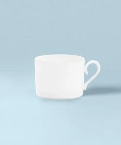 Lenox Classics White Bone Can Cup Dinnerware