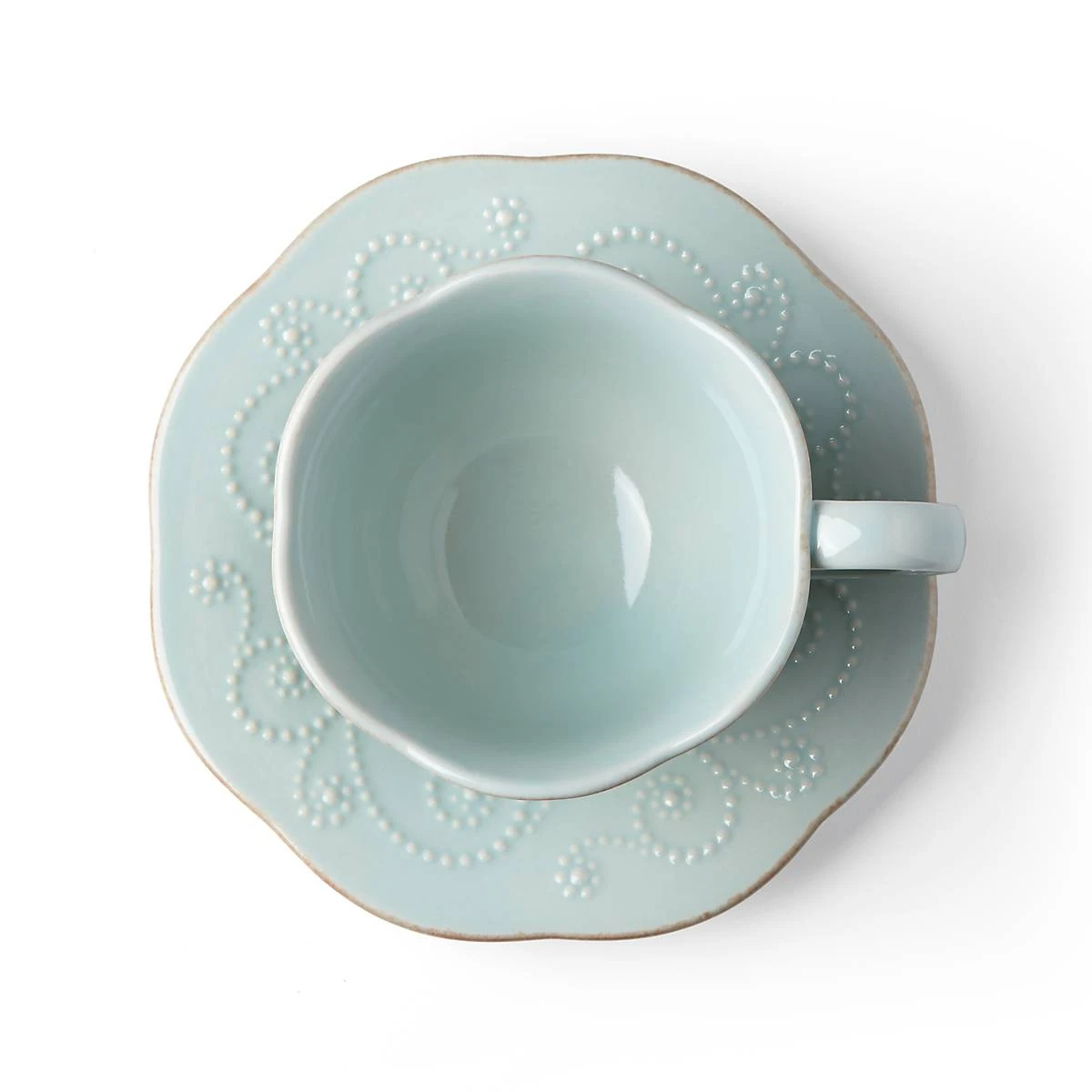 824410_w1.jpg Lenox Dinnerware French Perle ™ Cup And Saucer