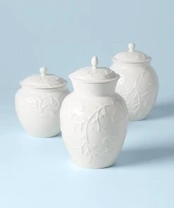 Lenox Opal Innocence Carved™ 3-piece Canister Set