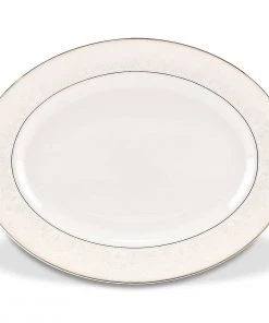 Kate Spade Dinnerware Chapel Hill™ 13" Oval Serving Platter