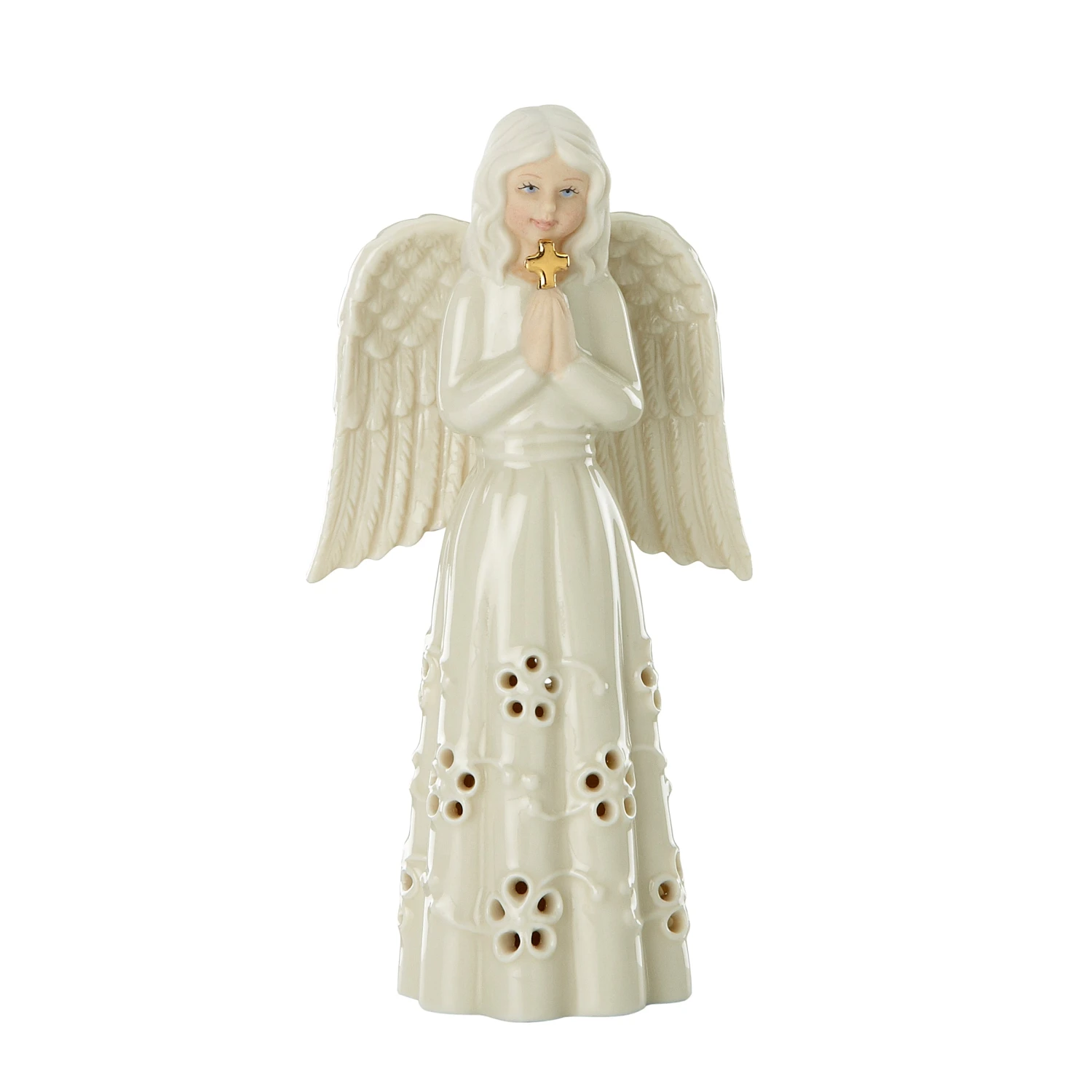 Lenox Angel With Cross Figurine Home Décor 3 Lenox Angel With Cross Figurine Home Décor