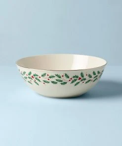 Lenox Holiday Serving Bowl Dinnerware