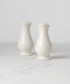Lenox French Perle Whiteâ„¢ Salt And Pepper Set Dinnerware