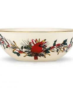 Lenox Winter Greetings Serving Bowl