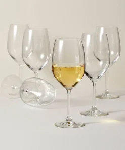 Lenox Tuscany Classics White Wine Glass Set, Buy 4 Get 6